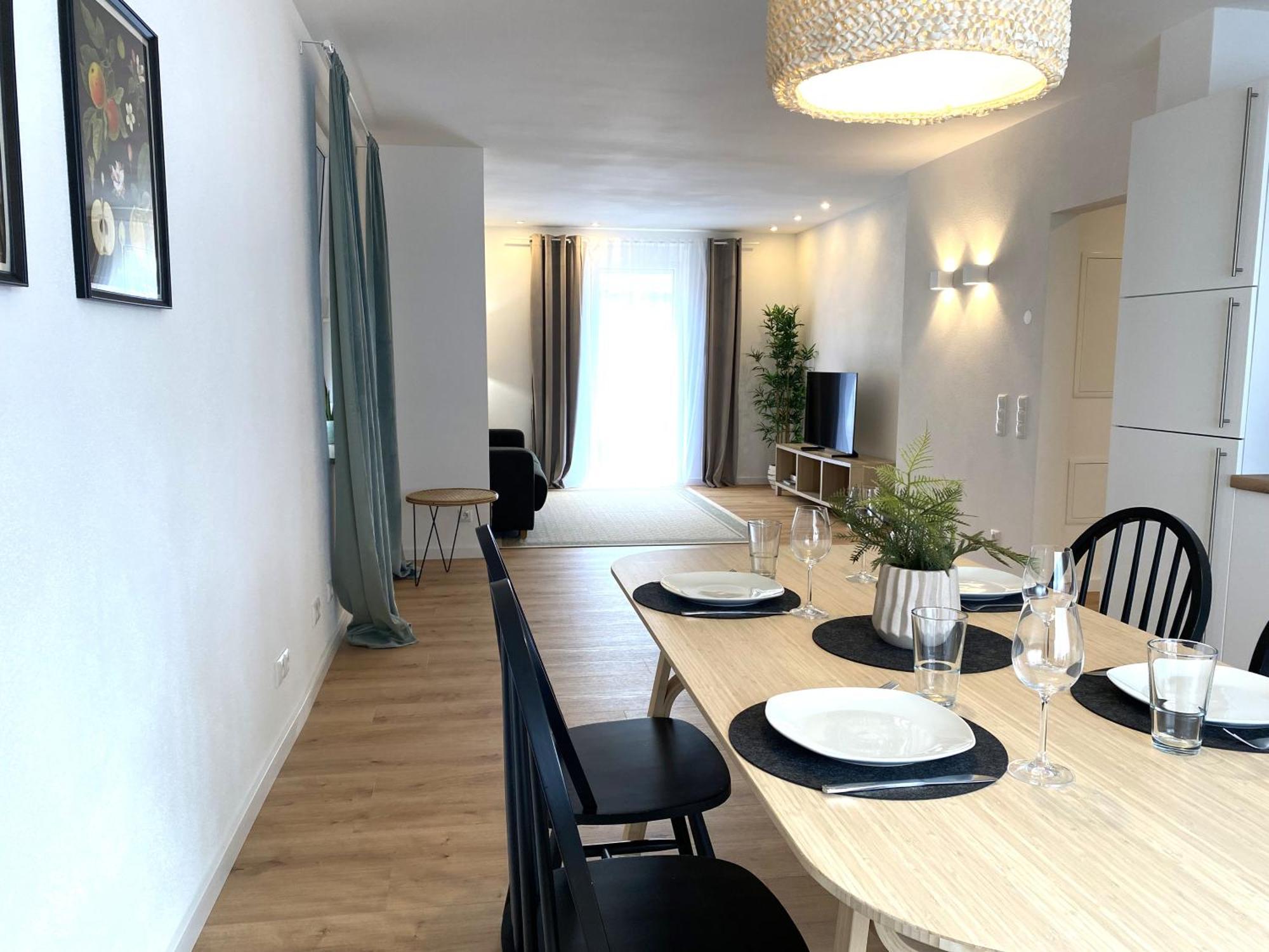 Modern Living Apartment - Naehe Krankenhaus, Altstadt, Bahnhof - 3-Zimmer 암베르그 외부 사진